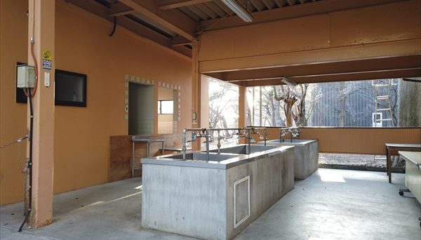 西湖 自由キャンプ場